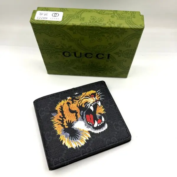 guggi wallet tiger black